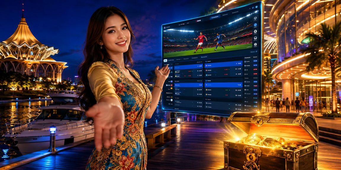 Hiburan kasino bergaya Melayu di Kuching Sarawak